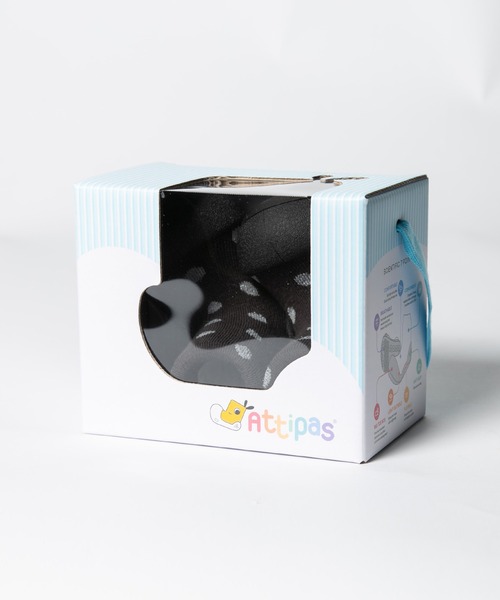 Attipas(アティパス)の「ATTIPAS DOT DOT アティパス ドット ドット ベビーシューズ(ベビーシューズ/ベビーソックス・キッズ・ブラック系1・3.5)」の10枚目の写真