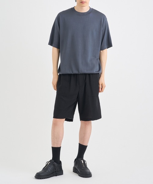 THE TOKYO(ザトウキョウ)の「【THE TOKYO/ザトウキョウ】178gのイージーショートパンツ /着ていることを忘れるくらい軽い服(その他パンツ・メンズ・ブラウン/ブラック・46/48)」の3枚目の写真