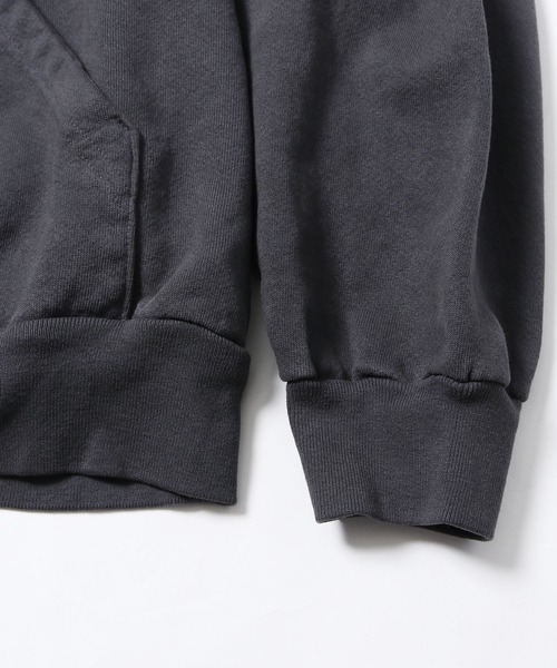 LOS ANGELES APPAREL(ロサンゼルスアパレル)の「LOS ANGELES APPAREL/ロサンゼルスアパレル 14オンス ガーメントダイ ヘビーフリース フーディー プルオーバー(パーカー・メンズ・ダークグリーン・M)」の14枚目の写真
