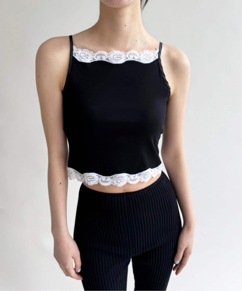 新品未使用 EDIT.FOR LULU ミニフラワー レース TEE ホワイト EDIT. FOR LULU（エディットフォールル）の「モノトーンフラワー