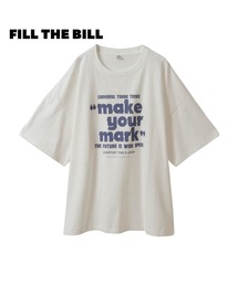 FILL THE BILL（フィルザビル）の「【FILL THE BILL】TV NEWS TEE（Tシャツ/カットソー）」