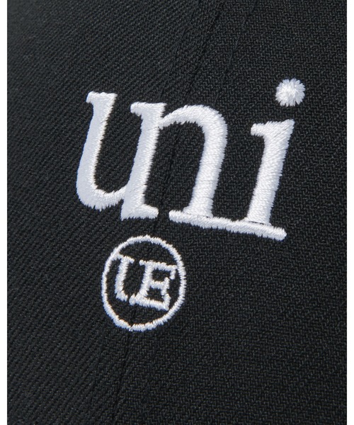 uniform experiment（ユニフォームエクスペリメント）の「NEW ERA LIGATURE 9FIFTY LP CAP（キャップ・メンズ・ブラック/ブルー・FREE）」の6枚目の写真