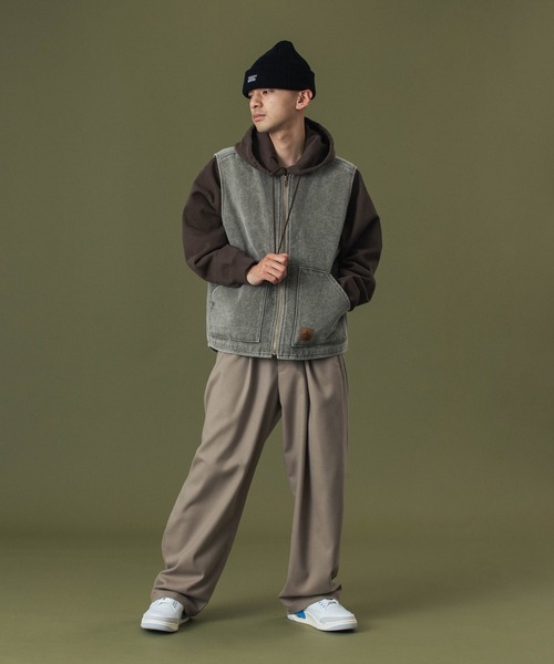 新品　XLARGE PATCHED CANVAS VEST エクストララージ XLARGE】PATCHED CANVAS VEST ベスト 【エクストララージ