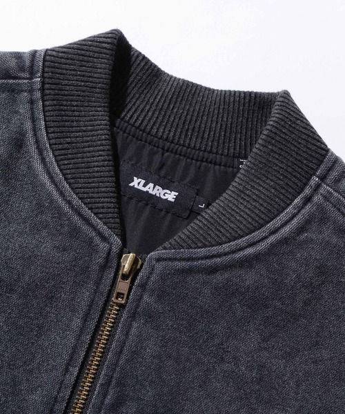 XLARGE(エクストララージ)の「PATCHED CANVAS VEST(ベスト・メンズ・ブラック/オリーブ/ベージュ・M/L/XL)」の4枚目の写真