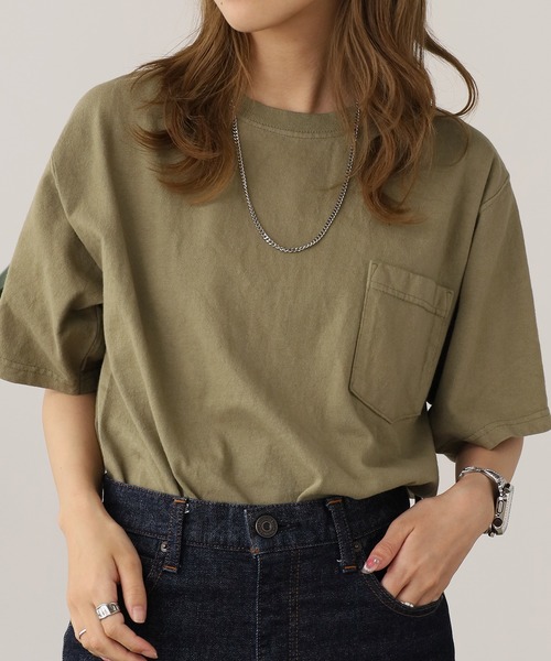 Goodwear(グッドウェア)の「Goodwear/グッドウェア RGL LSLV 半袖Tシャツ メンズ 秋物 秋服 2026年秋冬(Tシャツ/カットソー・メンズ・ベージュ/ネイビー/ライトパープル/イエロー/ホワイト/ライトグレー/ブラック/オリーブ/グレー/ブルー・XS/S/M/L/XL)」の6枚目の写真