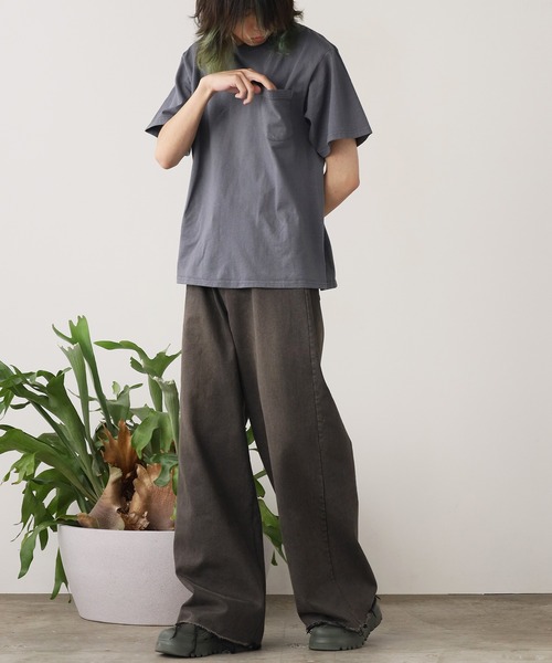 Goodwear(グッドウェア)の「Goodwear/グッドウェア RGL LSLV 半袖Tシャツ メンズ 秋物 秋服 2026年秋冬(Tシャツ/カットソー・メンズ・ベージュ/ネイビー/ライトパープル/イエロー/ホワイト/ライトグレー/ブラック/オリーブ/グレー/ブルー・XS/S/M/L/XL)」の19枚目の写真