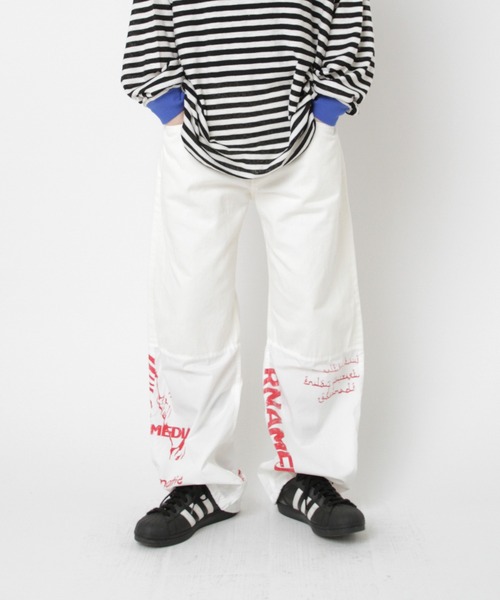 R4363 リメイクダメージデニム 