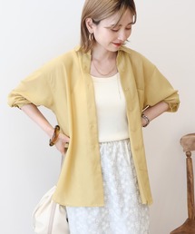 AMERICAN HOLIC | シアーボイルオーバーシルエットシャツ(シャツ/ブラウス)