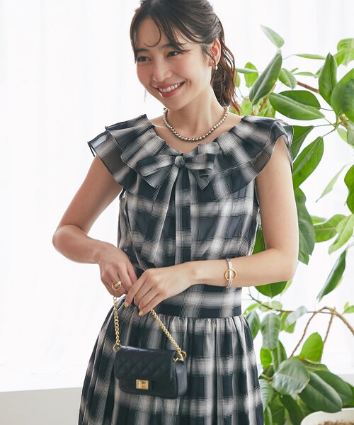 セール】【セットアップ可】シアーオンブレーチェック2WAY