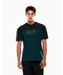 <オンライン限定>【エンポリオ アルマーニ EA7】Dynamic Athlete プリントTシャツ VENTUS7テクニカルファブリック