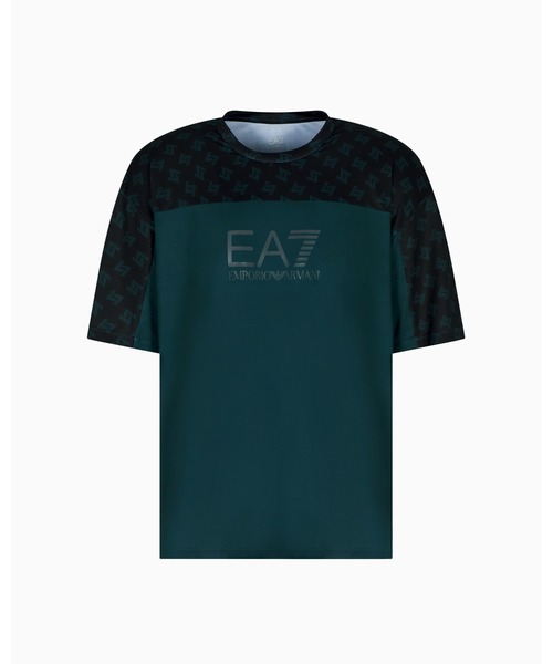 EMPORIO ARMANI EA7(エンポリオアルマーニイーエーセブン)の「<オンライン限定>【エンポリオ アルマーニ EA7】Dynamic Athlete プリントTシャツ VENTUS7テクニカルファブリック(Tシャツ/カットソー・メンズ・ブルーグリーン/ブラック系その他/ブラック・SMALL/MEDIUM/LARGE/X-LARGE/XX-LARGE/X-SMALL)」の6枚目の写真