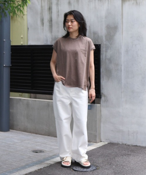 RED CARD TOKYO（レッドカード）の「【RED CARD/レッドカード】Dakota ルーズストレートデニム（デニムパンツ・レディース・オフホワイト・25/24/23/22）」の8枚目の写真