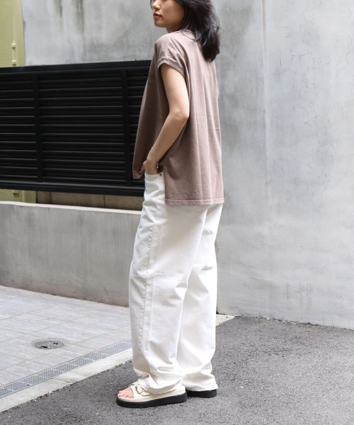RED CARD TOKYO（レッドカード）の「【RED CARD/レッドカード】Dakota ルーズストレートデニム（デニムパンツ・レディース・オフホワイト・25/24/23/22）」の10枚目の写真