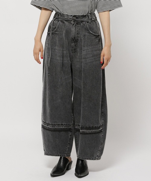 デニム・ジーパン NOMANUAL WASHED DENIM PANTS 4FK226 カテゴリ/ボトムス/デニムパンツ(並び順：新着順)