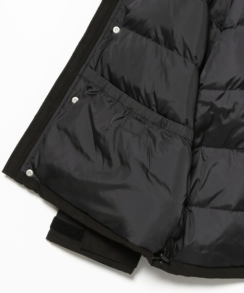 DANTON（ダントン）の「DANTON / ARMY HOODED JACKET（ダウンジャケット/コート・メンズ・ベージュ/ブラック・MEDIUM/LARGE/SMALL/X-LARGE）」の5枚目の写真