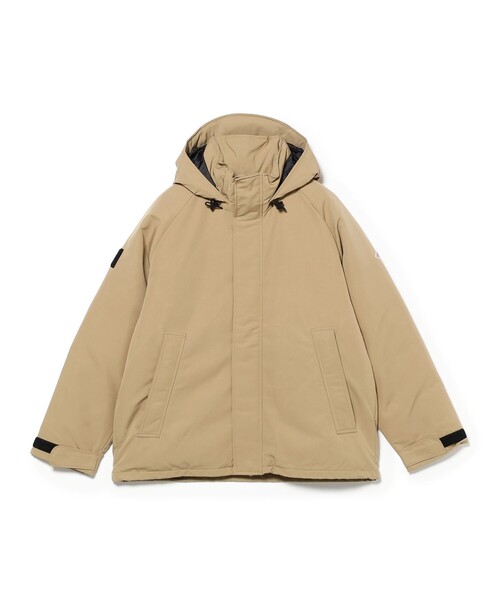 DANTON（ダントン）の「DANTON / ARMY HOODED JACKET（ダウンジャケット/コート・メンズ・ベージュ/ブラック・MEDIUM/LARGE/SMALL/X-LARGE）」の6枚目の写真
