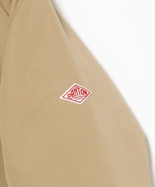 DANTON（ダントン）の「DANTON / ARMY HOODED JACKET（ダウンジャケット/コート・メンズ・ベージュ/ブラック・MEDIUM/LARGE/SMALL/X-LARGE）」の13枚目の写真