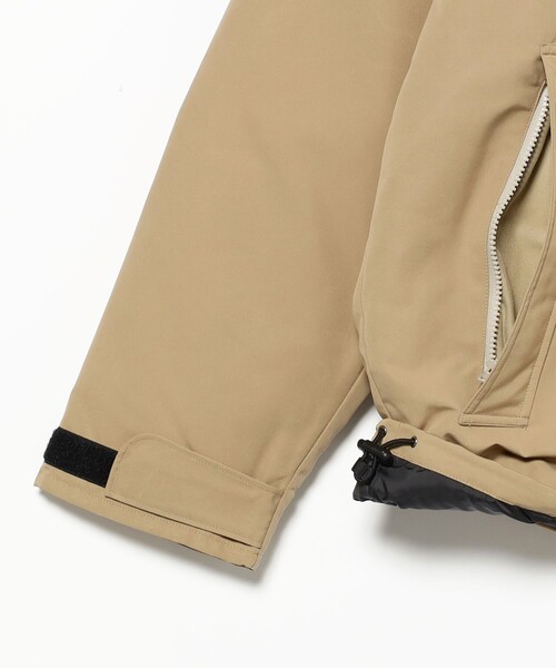 DANTON（ダントン）の「DANTON / ARMY HOODED JACKET（ダウンジャケット/コート・メンズ・ベージュ/ブラック・MEDIUM/LARGE/SMALL/X-LARGE）」の10枚目の写真