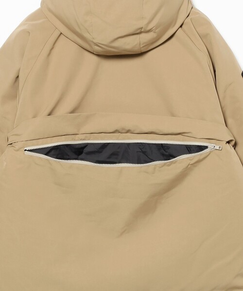 DANTON（ダントン）の「DANTON / ARMY HOODED JACKET（ダウンジャケット/コート・メンズ・ベージュ/ブラック・MEDIUM/LARGE/SMALL/X-LARGE）」の15枚目の写真