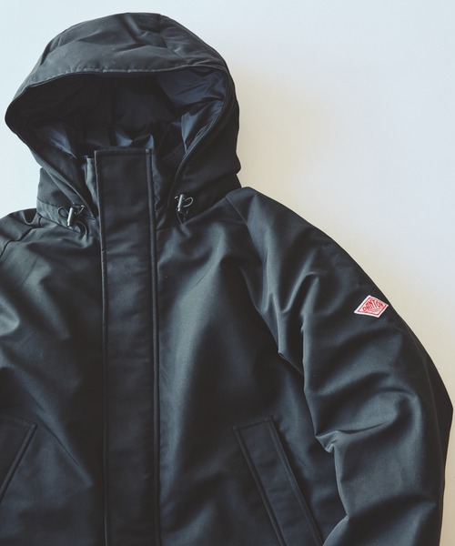 DANTON（ダントン）の「DANTON / ARMY HOODED JACKET（ダウンジャケット/コート・メンズ・ベージュ/ブラック・MEDIUM/LARGE/SMALL/X-LARGE）」の20枚目の写真