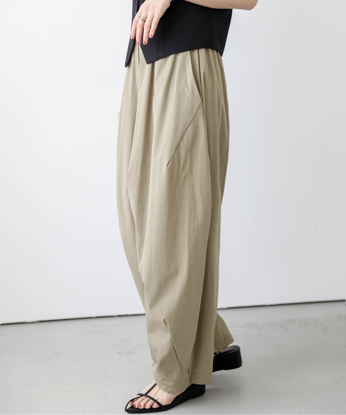 La-gemme（ラジェム）の「カーブ ワイドパンツ（その他パンツ・レディース・カーキ/ブラック/ベージュ・フリー）」の21枚目の写真
