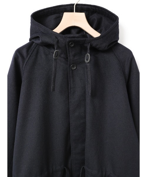 MidiUmi（ミディウミ）の「MidiUmi ウールフード付きコート（その他アウター・レディース・グレー/ネイビー・FREE）」の16枚目の写真