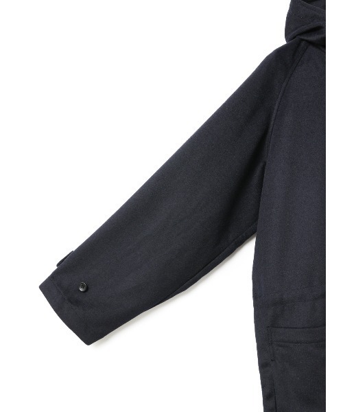 MidiUmi（ミディウミ）の「MidiUmi ウールフード付きコート（その他アウター・レディース・グレー/ネイビー・FREE）」の18枚目の写真