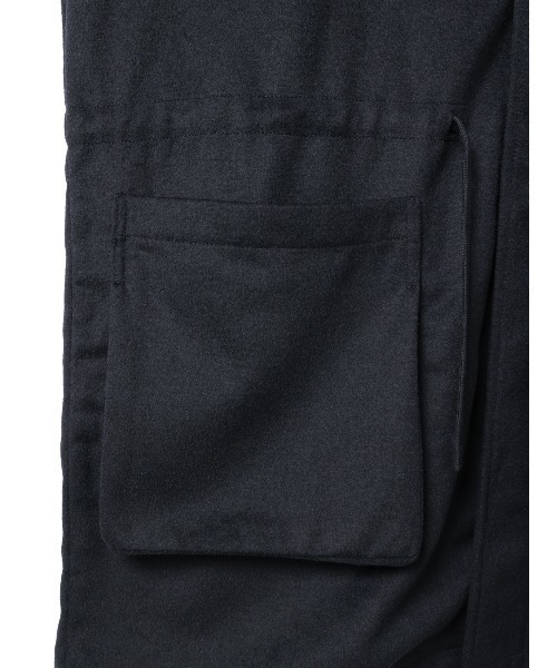 MidiUmi（ミディウミ）の「MidiUmi ウールフード付きコート（その他アウター・レディース・グレー/ネイビー・FREE）」の19枚目の写真