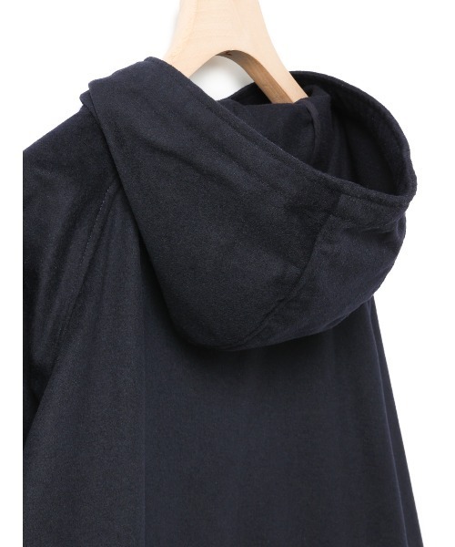 MidiUmi（ミディウミ）の「MidiUmi ウールフード付きコート（その他アウター・レディース・グレー/ネイビー・FREE）」の21枚目の写真