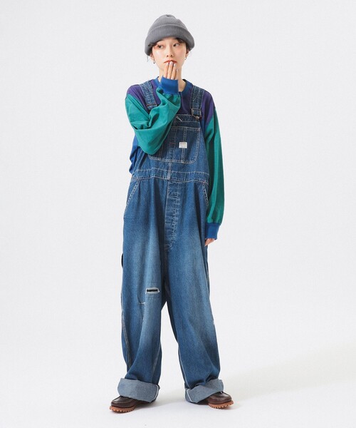 Bigmac×beamsboyサロペット BEAMS BOY（ビームス ボーイ）【別注】BIGMAC / リペア