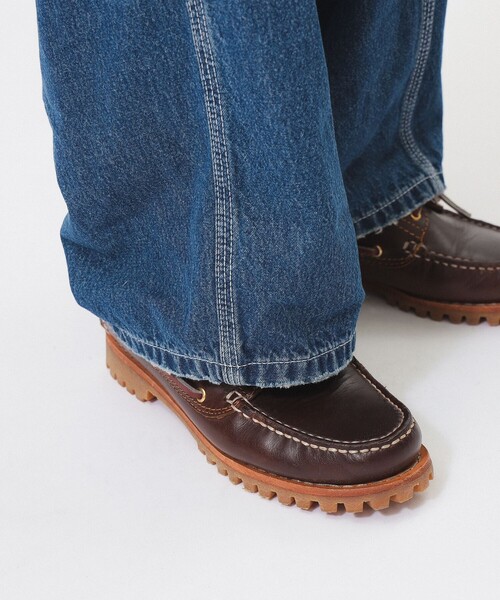 BEAMS BOY(ビームスボーイ)の「【別注】BIGMAC / リペア オーバーオール(サロペット/オーバーオール・レディース・インディゴブルー/ブラック・MEDIUM/SMALL)」の17枚目の写真