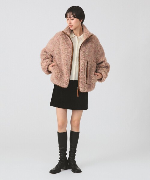 UGG（アグ）の「UGG(R) for Ray BEAMS / MARLENE CONFETTI JACKET（ブルゾン・レディース・ナチュラル/ブラウン・SMALL）」の17枚目の写真