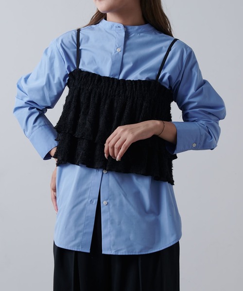 セール】ビスチェセットシャツ（シャツ/ブラウス）｜Lui 