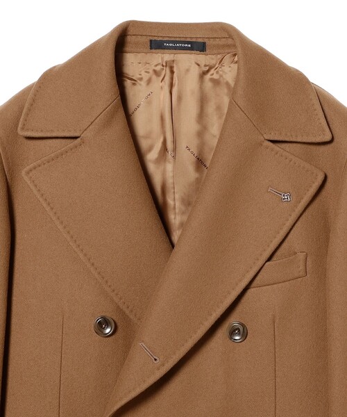 セール】【別注】TAGLIATORE / RICH ソフトメルトン ソリッド ダブル