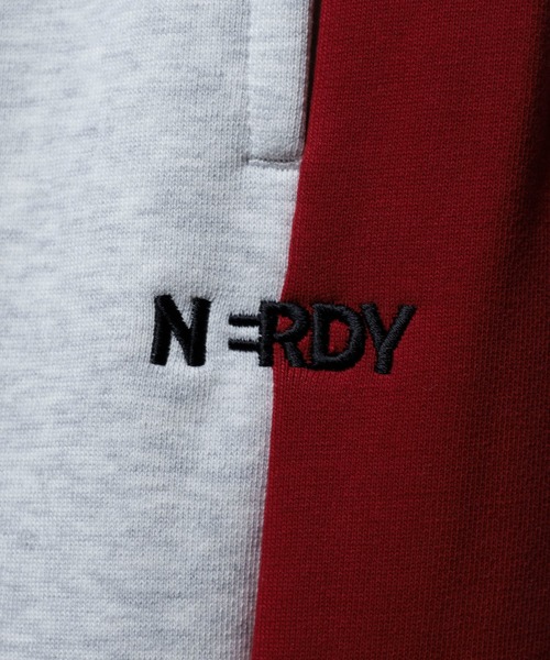 NERDY(ノルディ)の「カラーブロックスウェットパンツ(スウェットパンツ・レディース・ホワイト/ブラック/ブルー・SS/M/S/L)」の21枚目の写真