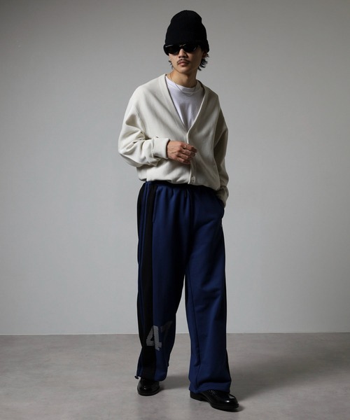 NERDY(ノルディ)の「カラーブロックスウェットパンツ(スウェットパンツ・レディース・ホワイト/ブラック/ブルー・SS/M/S/L)」の15枚目の写真