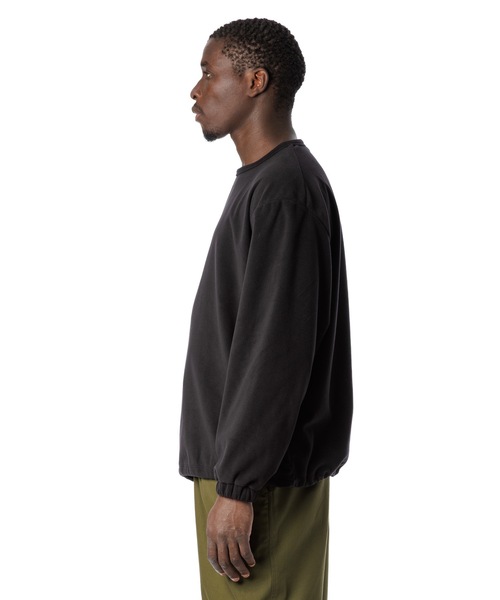 Sandinista(サンディニスタ)の「POLARTEC Micro Fleece Top / ポーラテックマイクロフリーストップ(その他トップス・メンズ・ダークグレー/ブラック・LARGE/MEDIUM/SMALL)」の6枚目の写真