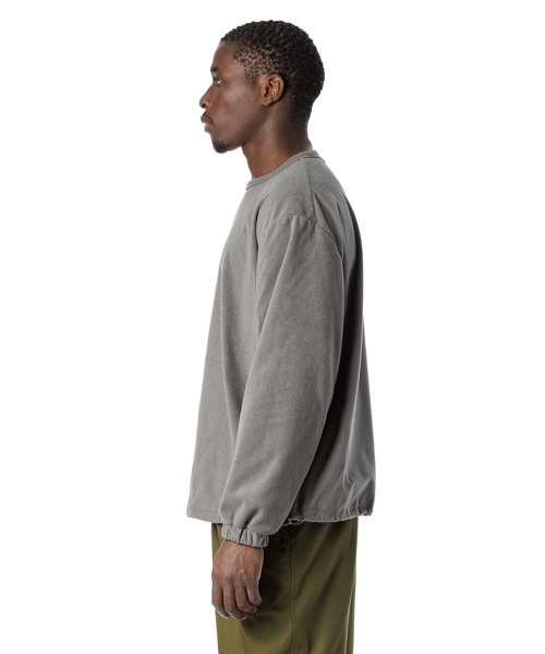 Sandinista(サンディニスタ)の「POLARTEC Micro Fleece Top / ポーラテックマイクロフリーストップ(その他トップス・メンズ・ダークグレー/ブラック・LARGE/MEDIUM/SMALL)」の9枚目の写真