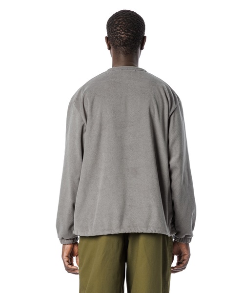 Sandinista(サンディニスタ)の「POLARTEC Micro Fleece Top / ポーラテックマイクロフリーストップ(その他トップス・メンズ・ダークグレー/ブラック・LARGE/MEDIUM/SMALL)」の10枚目の写真
