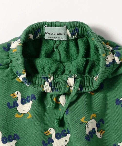 BOBO CHOSES（ボボショーズ）の「BOBO CHOSES / ベビー jogg パンツ 2025FW（6ヵ月～2才）（その他パンツ・キッズ・レッド系その他/グリーン・2Y/12M/3M）」の4枚目の写真