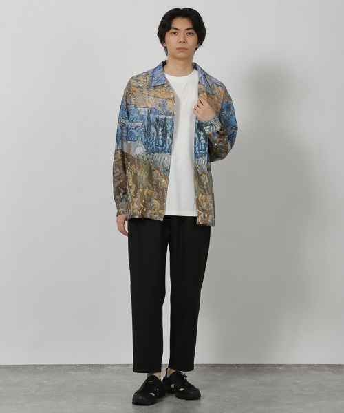 LAKOLE（ラコレ）の「【ラコレ アート】絵画グラフィックシャツ / 588517（シャツ/ブラウス・メンズ・イエロー/ブルー・LARGE/MEDIUM）」の12枚目の写真