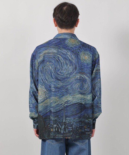 LAKOLE（ラコレ）の「【ラコレ アート】絵画グラフィックシャツ / 588517（シャツ/ブラウス・メンズ・イエロー/ブルー・LARGE/MEDIUM）」の11枚目の写真