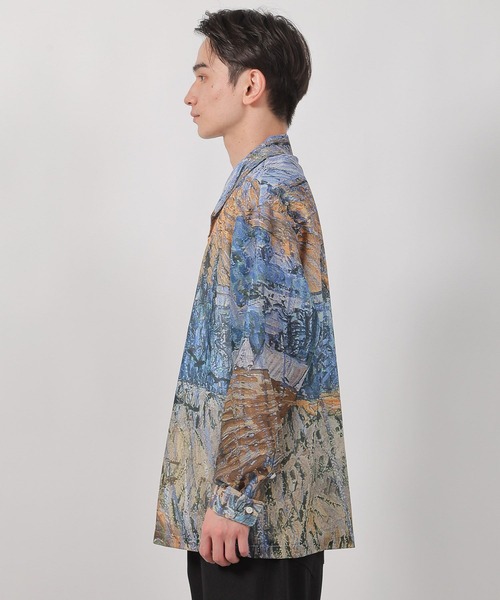 LAKOLE（ラコレ）の「【ラコレ アート】絵画グラフィックシャツ / 588517（シャツ/ブラウス・メンズ・イエロー/ブルー・LARGE/MEDIUM）」の20枚目の写真