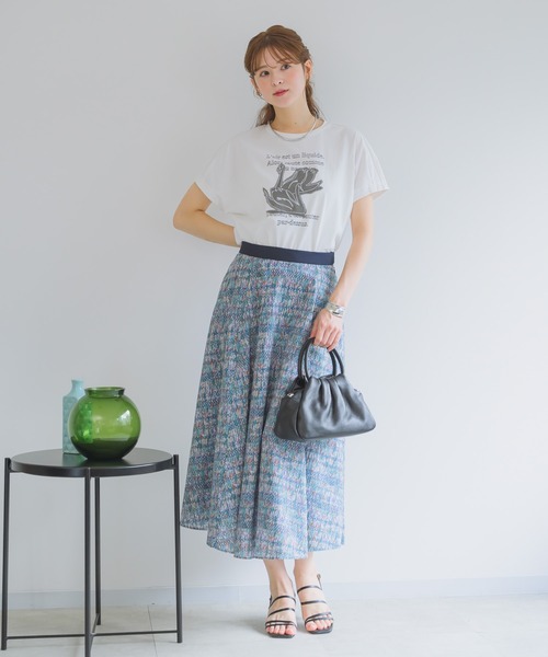 KATHARINE ROSS(キャサリンロス)の「【KATHARINE ROSS】白鳥の湖プルオーバー(Tシャツ/カットソー・レディース・ホワイト/ブラック・MEDIUM)」の12枚目の写真