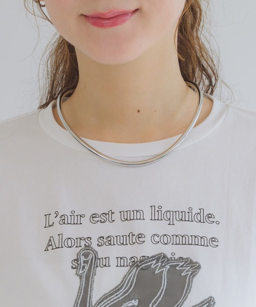 KATHARINE ROSS(キャサリンロス)の「【KATHARINE ROSS】白鳥の湖プルオーバー(Tシャツ/カットソー・レディース・ホワイト/ブラック・MEDIUM)」の20枚目の写真