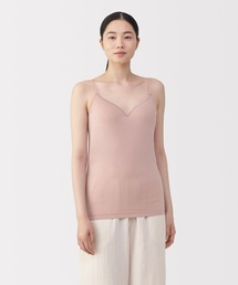 無印良品(ムジルシリョウヒン)の婦人 なめらかブラキャミソール(インナーウェア/肌着)