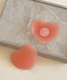 DiamondHearts（ダイヤモンドハーツ）の「【水着に使える】シリコンニップレス ハート型【２個セット】（スイムグッズ）」