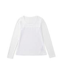 JUN&ROPE' | 【UV】【接触冷感】メッシュ切替ラウンドプルオーバー(Tシャツ/カットソー)