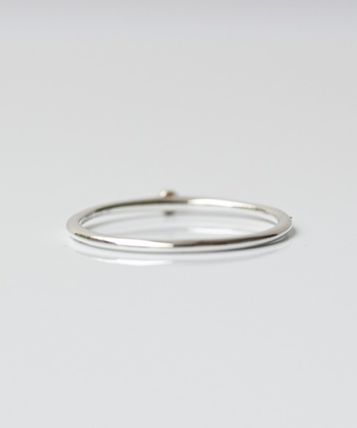 sowi（ソーイ）の「SV925　Talat　誕生石　シンプル　リング（リング・レディース・ライトブルー/ダークブルー/パープル/イエロー/ホワイト/グリーン/ライトグリーン/ピンク/レッド/ワインレッド/オフホワイト/ブルー・#11/#9）」の14枚目の写真