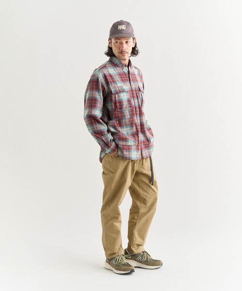 NANGA（ナンガ）の「WEAVING BELT CHINO TAPER PT/ウェビングベルト